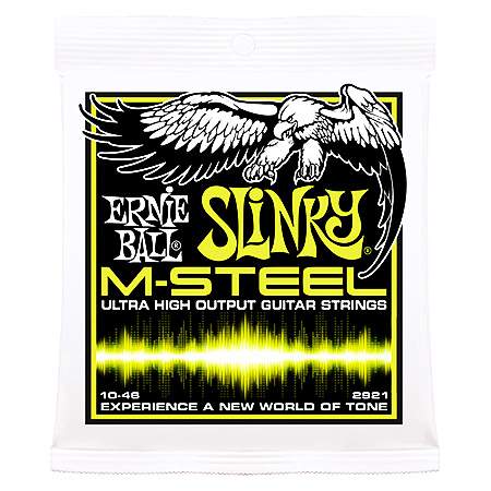 Ernie Ball EB2921 M-Steel Slinky 10-46