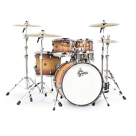 Gretsch Renown Maple Drumset Satin Tobacco Burst