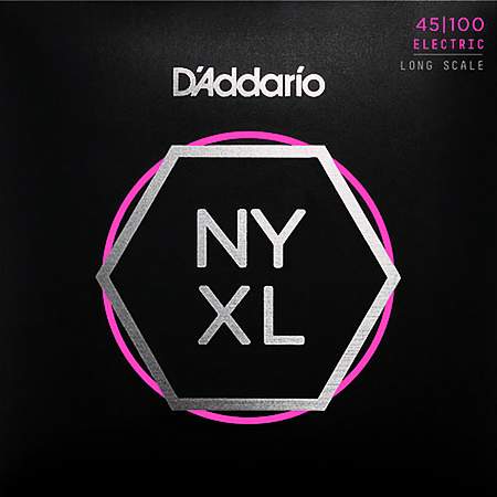 D'Addario NYXL45100 Nickelplated Steel Regular Light