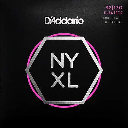 D'Addario NYXL32130 Nickelplated Steel Regular Light 6-Saiter