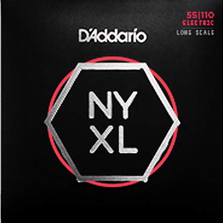 D'Addario NYXL55110 Nickelplated Steel Heavy