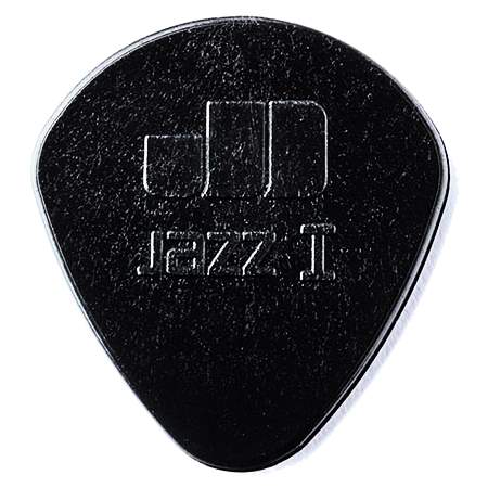 Dunlop Stiffo Jazz I Plektrum 1,1 mm 6 Stück schwarz