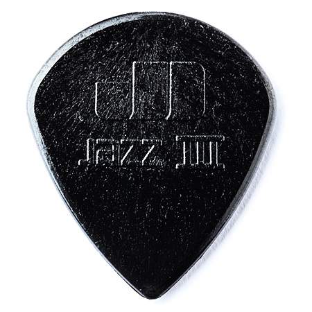 Dunlop Jazz III Stiffo Plektrum schwarz