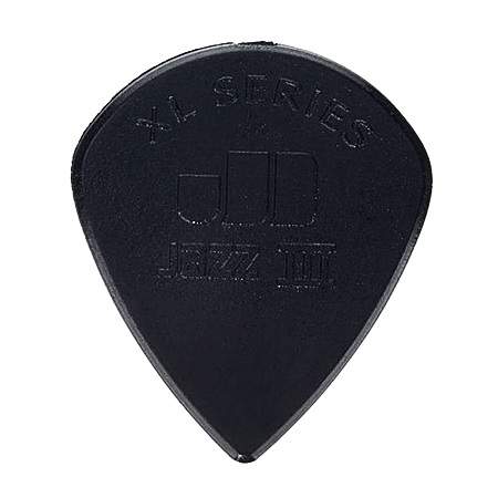 Dunlop Jazz III XL Stiffo Plektrum schwarz