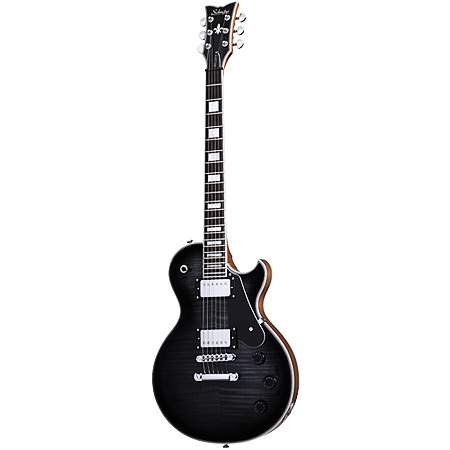 Schecter Custom Solo-II  E-Gitarre Trans Black Burst