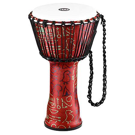 Meinl PADJ1-M-F Travel Djembe Pharaoh's Script 10