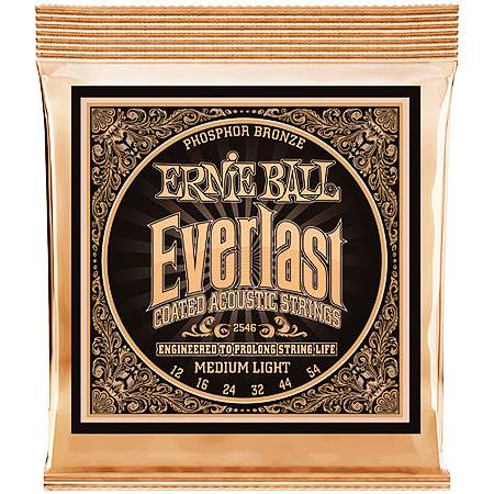 Ernie Ball EB2546 Everlast Phosphor Bronze Akustiksaiten 012-054