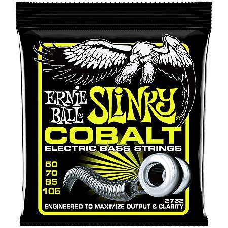 Ernie Ball EB2732 Slinky Cobalt Bass Saiten 050-105