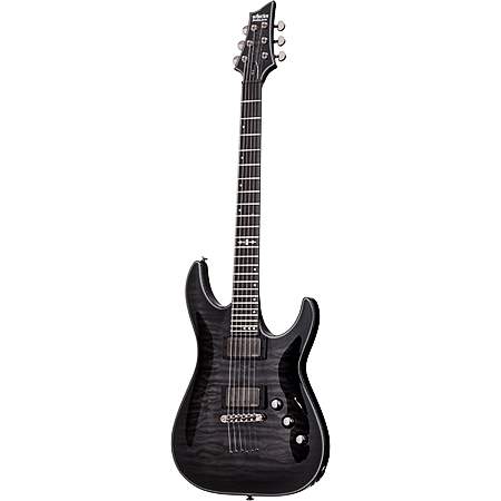 Schecter Hellraiser Hybrid C-1 Trans Black Burst