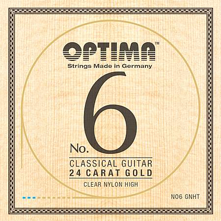 Optima No.6 Nylon 24 Karat Gold Konzertgitarrensaiten