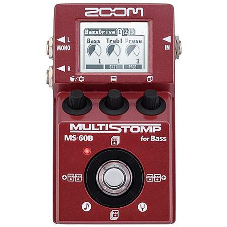 Zoom MS-60B MultiStomp Bass Pedal