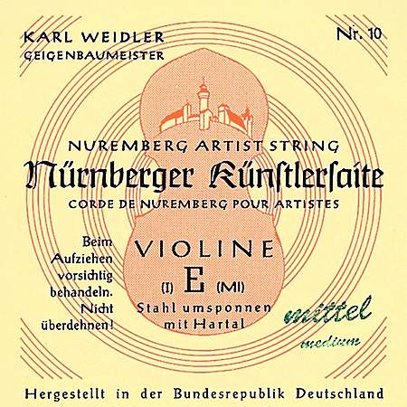 Nürnberger Violine Einzelsaite D 3/4