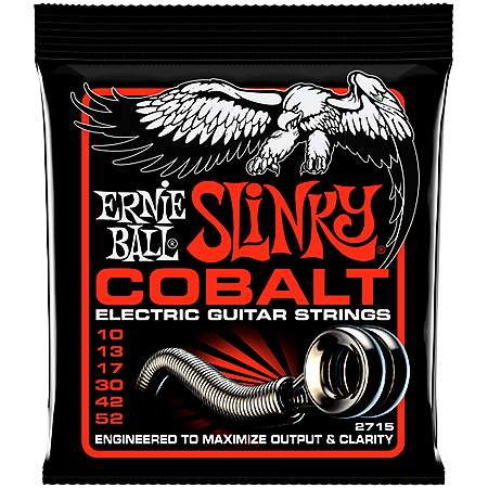 Ernie Ball EB2715 Slinky Cobalt Skinny Top 10-52