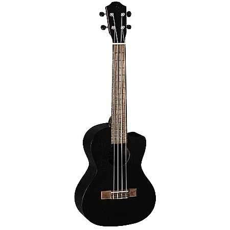 Baton Rouge V1-TCE GB Tenor Ukulele Goth Black