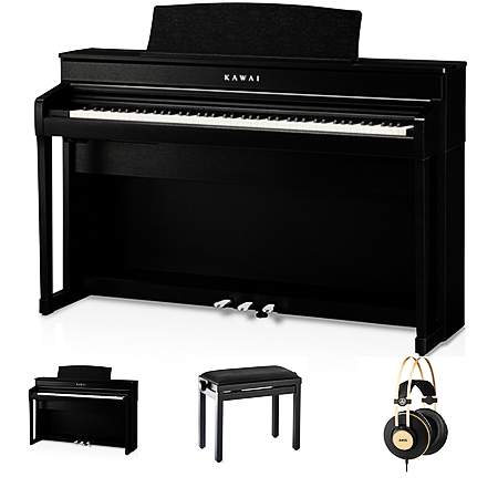 Kawai CA-79 B Digitalpiano Set / Bundle inkl. Aufbau