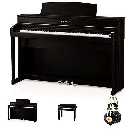 Kawai CA-79 RW Digitalpiano Set / Bundle inkl. Aufbau