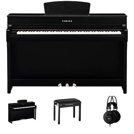 Yamaha CLP-735 B Digitalpiano Set/Bundle