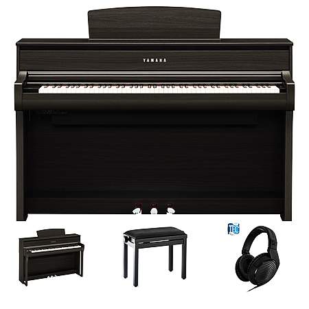 Yamaha CLP-775 DW Digitalpiano Set/Bundle