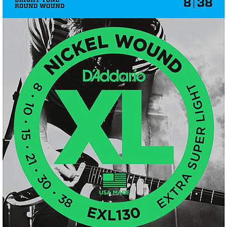 D'Addario EXL130 Nickel E-Gitarren Saiten 008-038