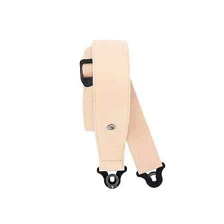 D'Addario Gurt Auto-Lock Leder Tan 25BAL01