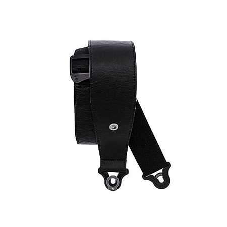 D'Addario Gurt Auto-Lock Leder Black 30BAL00