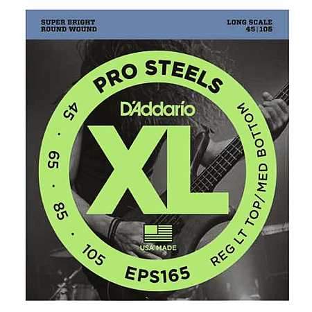 D'Addario EPS-165 ProSteels E-Bass Saiten 045-105