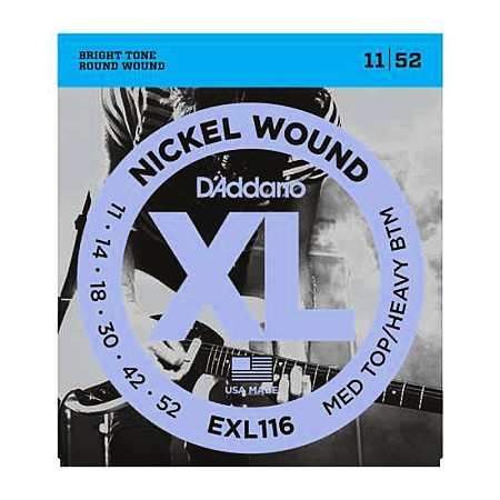 D'Addario EXL-116 Nickel E-Gitarren Saiten 011-052