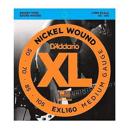 D'Addario EXL-160 Nickel E-Bass Saiten 050-105