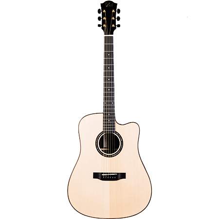 Duke D-PF-Cut-Solid-E Dreadnought vollmassiv