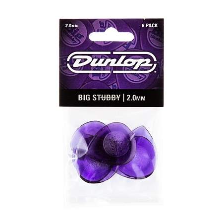 Dunlop Plektren Big Stubby 2,00 Set