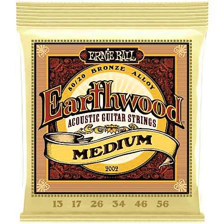 Ernie Ball EB-2002 Earthwood Medium 013-056