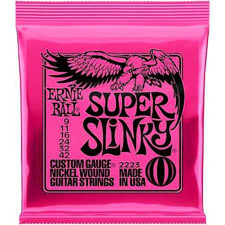 Ernie Ball EB2223 Super Slinky Saiten 009-042