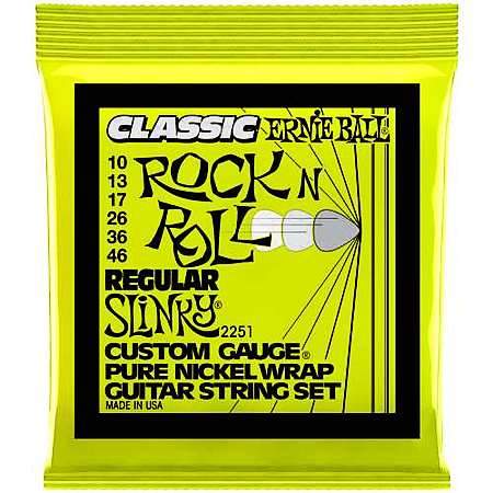 Ernie Ball EB2251 Rock n Roll Regular Slinky Saiten 010-046 