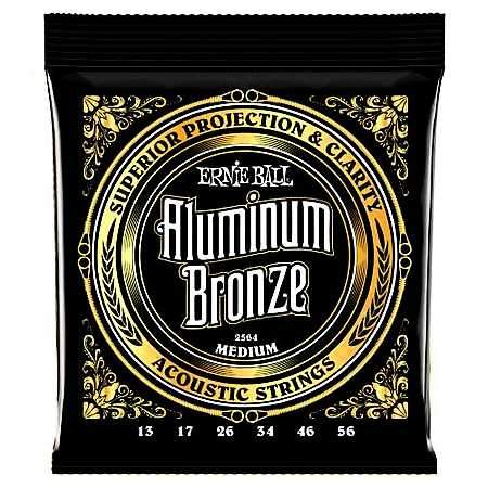 Ernie Ball EB2564 Aluminum Bronze Akustiksaiten 013-056