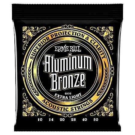 Ernie Ball EB2570 Aluminum Bronze Akustiksaiten 010-050