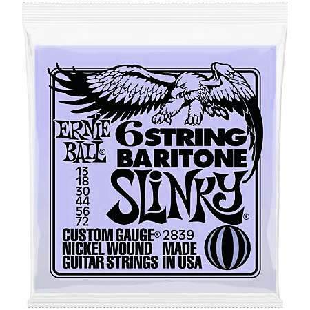 Ernie Ball EB2839 Bariton E-Gitarren Saiten 13-72