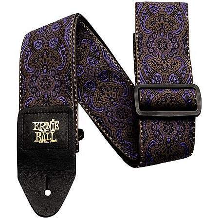 Ernie Ball EB4164 Gurt Jacquard Purple Paisley