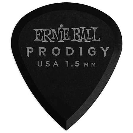 Ernie Ball EB9200 Picks Prodigy mini 6er Pack 1,5mm Black