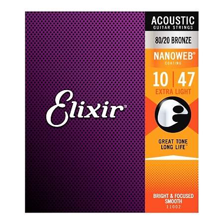 Elixir 11002 Acoustic Bronze EL 10-47