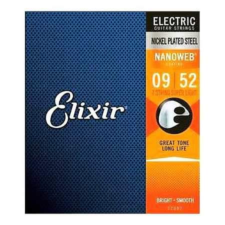 Elixir 12007 Electric Nanoweb SL 7-Saiter Super Light 009-052 