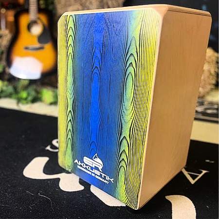 ERakkustik Cajon Typ 1 YBY gelb-blau-gelb