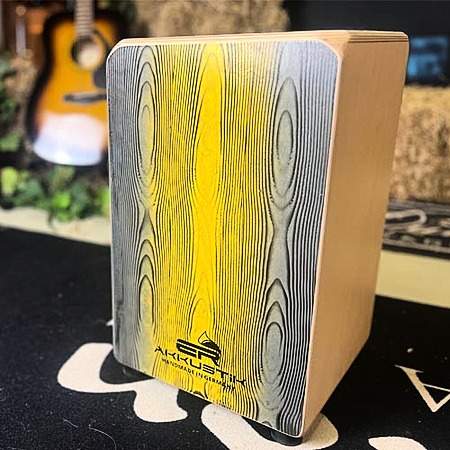 ERakkustik Cajon Typ 1 GGG grau-gelb-grau