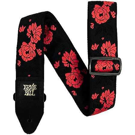 Ernie Ball EB5335 Gurt Jacquard Tango Rose