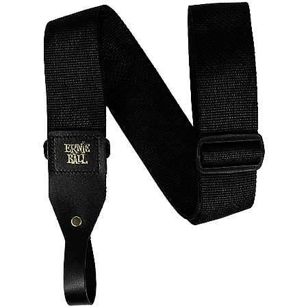 Ernie Ball EB5365 Polypro Akustik-Gitarrengurt Black