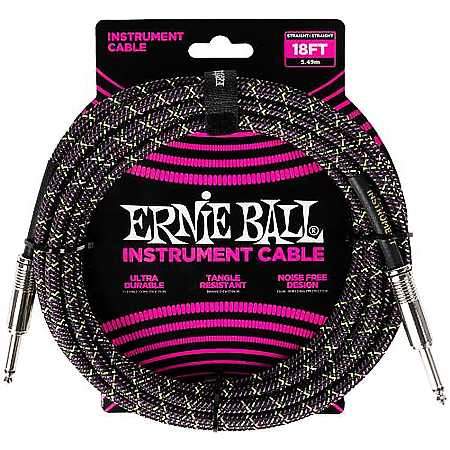 Ernie Ball EB6431 Kabel Gewebe Purple Python  5,49m