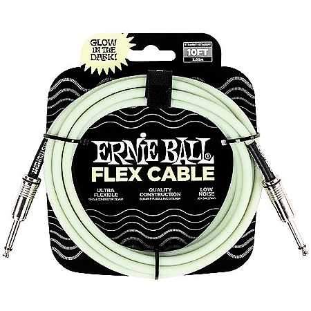 Ernie Ball EB6436 Kabel Flex Glow in the Dark 3,04m
