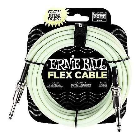 Ernie Ball EB6437 Kabel Flex Glow in the Dark 6,09m