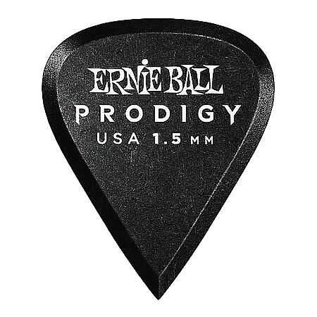 Ernie Ball Plektren Prodigy 1,5mm Sharp schwarz 6er Pack