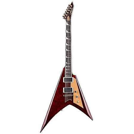 ESP LTD KH-V Red Sparkle Kirk Hammett Signature