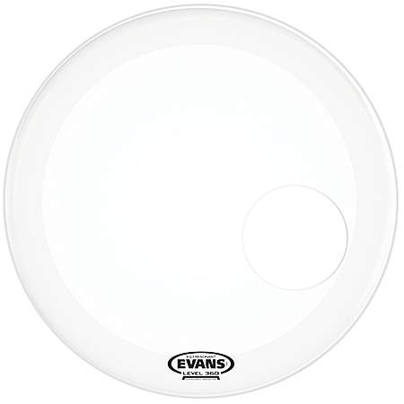 Evans EQ3 Coated White Bass Drum Reso Fell 20